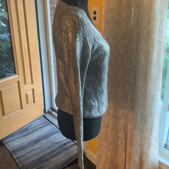 Gracia silver boatneck sweater small - Picture 3 of 7